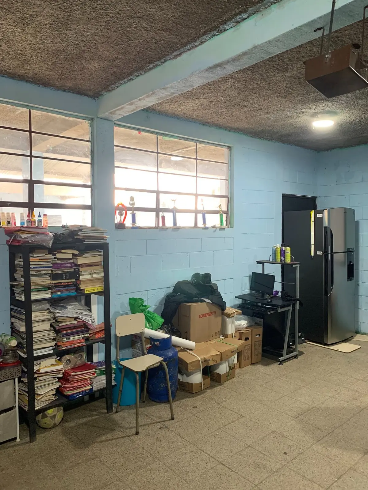 Before: Library